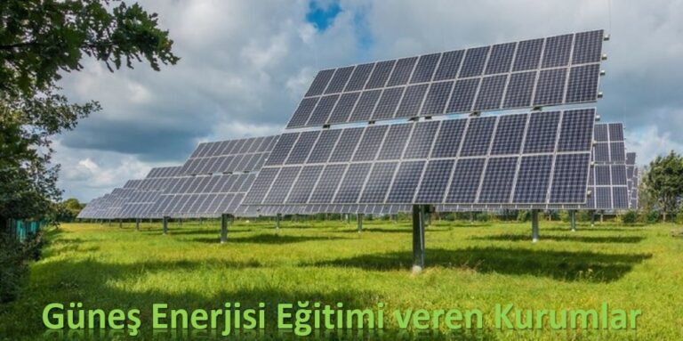 Güneş enerjisi kurs sertifika program fiyatları