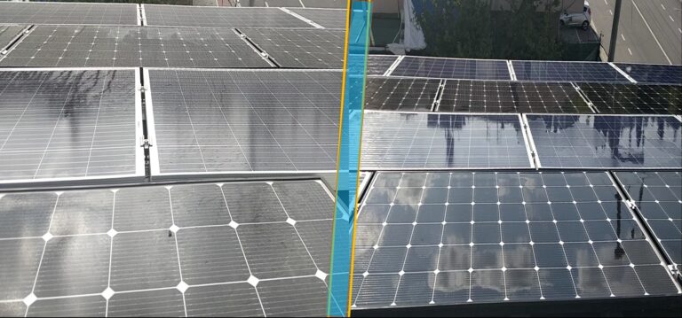 How effects cleaning on solar panels