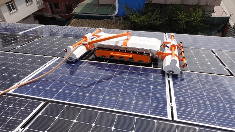 güneş paneli temizleme robotu robsys