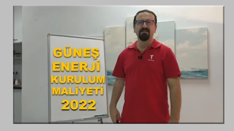 güneş enerjisi santrali kurulum maliyeti 2022